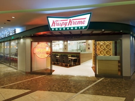 クリスピー・クリーム・ドーナツ渋谷シネタワー店」エントランス