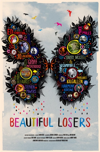 映画「BEAUTIFUL LOSERS」フライヤー &copy;Keith Scharwath