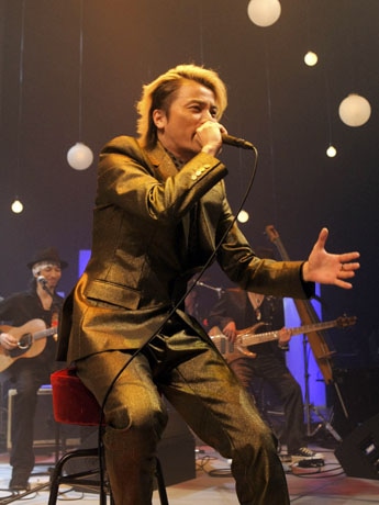 「MTVアンプラグド」（東京公演）に出演したKREVAさん（写真提供＝MTV JAPAN）