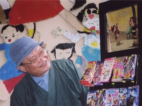 「ヤッサン」こと安野侑志さんの実演風景。採用者は安野さんの指導で「プロ」を目指す