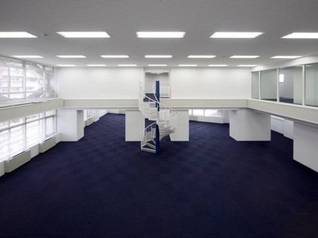 7階・8階の吹き抜けイベントホール。展示会やセミナーの利用も見込む