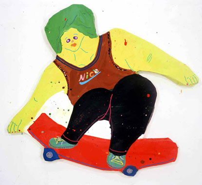 「Skate Boarder」（2008年）&copy;Misaki Kawai　Courtesy of TAKE NINAGAWA