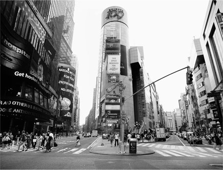 「Times Square, 109」（2010年、imagePROGRAF Print on paper）