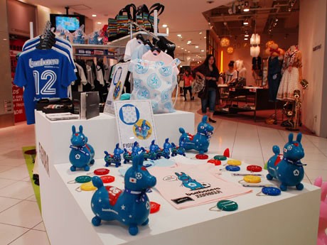 渋谷パルコ・パート3で期間限定出店している「FIGURA」。「RODY」や「JOGARBOLA」とコラボした商品などを展開する