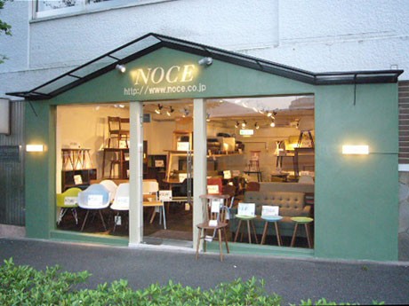 インテリアショップ「NOCE」（写真＝店舗外観）ではヨーロッパやアジアなどのインポートや国内のインテリアをそろえる