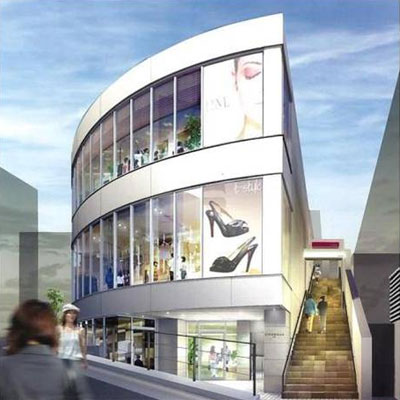 原宿にオープンする「ニコニコ本社」（写真＝外観イメージ）にはサテライトスタジオやカフェなどを集積