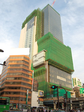 現在の「渋谷ヒカリエ」の様子