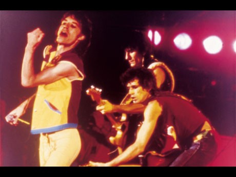 30年近く前に行われたライブのドキュメンタリー「ザ・ローリング・ストーンズLET’S SPEND THE NIGHT TOGETHER 」より &copyl;1982-PROMOTOUR,B.V.