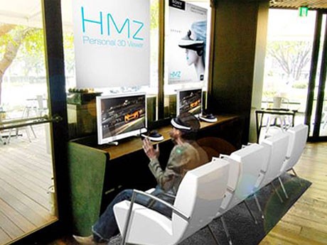 「Royal Garden Cafe青山」店内ブースでは映画「スパイダーマン」などを3D上映（写真＝イメージ）