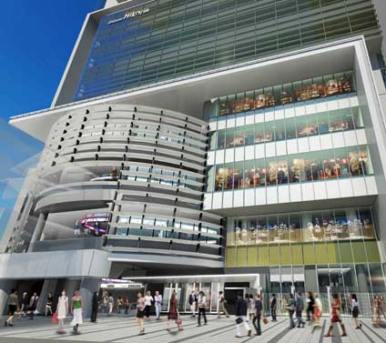 約200店舗が出店する新商業施設「ShinQs（シンクス）」（地下3階〜5階）