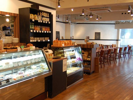 パン・デリの販売も行う「メゾン・イチ」の店内