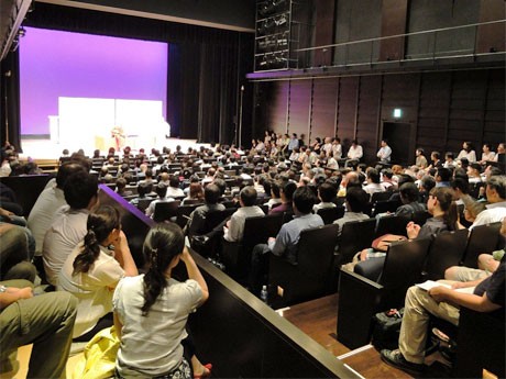 昨年11月に開催された際の「渋谷に福来たる〜落語ムーヴ2011〜」の様子