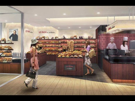 店内はロゴデザインと「統一感のある」赤・黒、木目を基調とした「スタイリッシュな内装」に仕上げる（写真はイメージ）