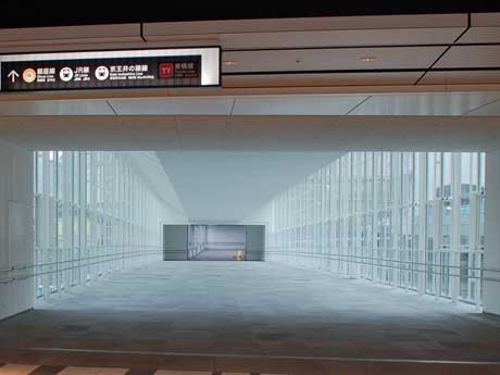 渋谷ヒカリエと渋谷駅方面を結ぶ新たな連絡通路