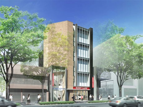 新生「キデイランド原宿店」外観イメージ
