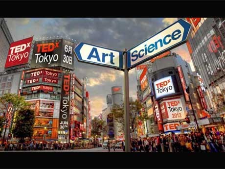 「TEDxTokyo」のキービジュアル