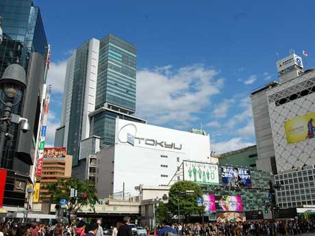 渋谷ヒカリエの登場でQFRONT前から見える景色も変化した