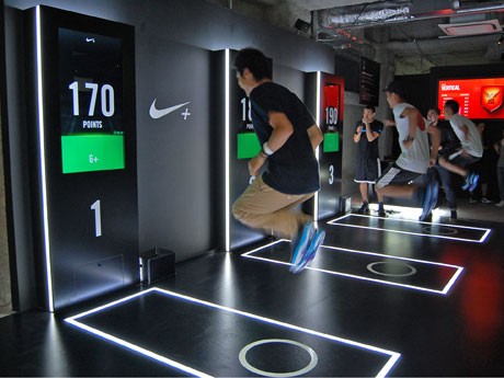 国内未発売のデジタルイノベーションを体験できる「NIKE＋トライアルゾーン」