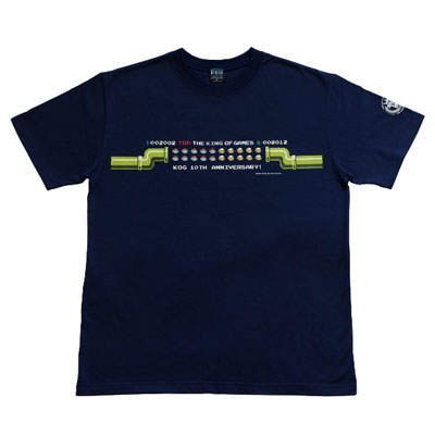KOG10周年記念Tシャツ（6,090円）