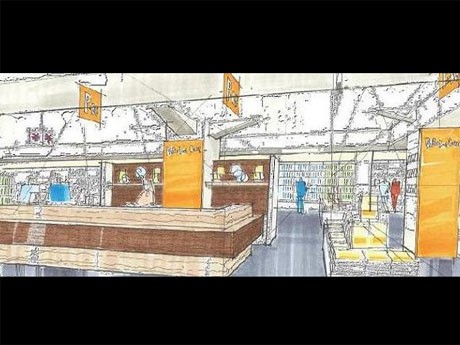 渋谷パルコのリブロ・ロゴスを統合しオープンする「パルコブックセンター渋谷店」のイメージ