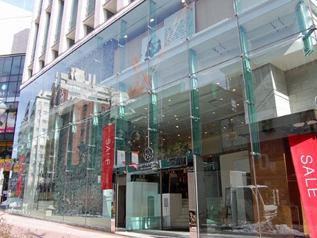 「BEAUTY＆YOUTH UNITED ARROWS渋谷公園通り店」（写真＝外観）に「スティーブン アラン」1号店を出店予定