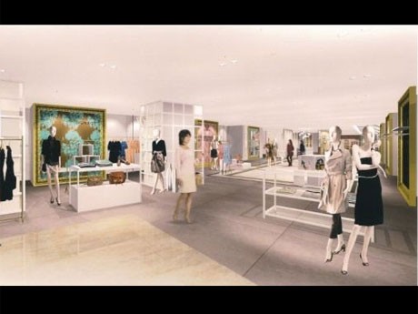 NY発「ケイト・スペード ニューヨーク」などが新規出店する6階のイメージ