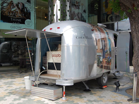 エアストリームで展開する限定店舗