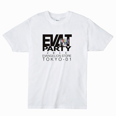 原宿・エヴァストア限定のTシャツ（3,990円）&copy;カラー