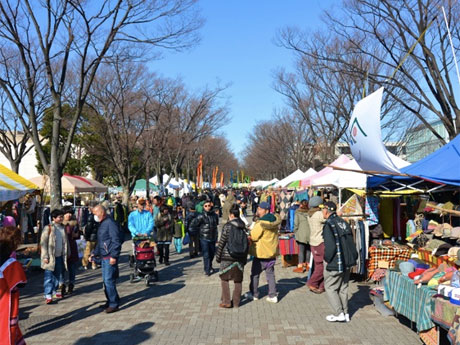過去に開催された「アースガーデン」の会場の様子