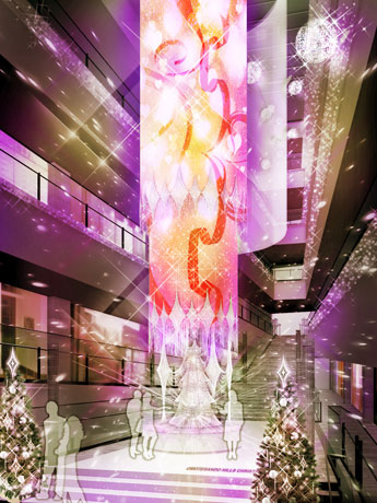 ハートやリボンをモチーフにした特別演出のイメージ&copy;VELVETA DESIGN