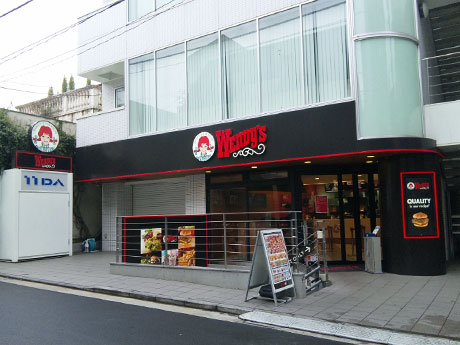 「ウェンディーズ表参道店」の外観
