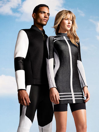 ソチオリンピックのスウェーデンチームのウエアにインスパイアされたコレクション