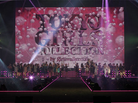 前回の会場の様子&copy;TOKYO GIRLS COLLECTION 2013 A/W