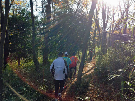 昨年12月に開催された際の様子。当日は10〜12キロほど走る予定