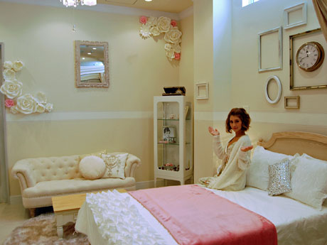 ダレノガレ明美さん（＝写真）がプロデュースした「モテ部屋」