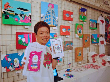 「イラストは誰もが分かる文字なのかもしれない」と話すネゴシックスさん