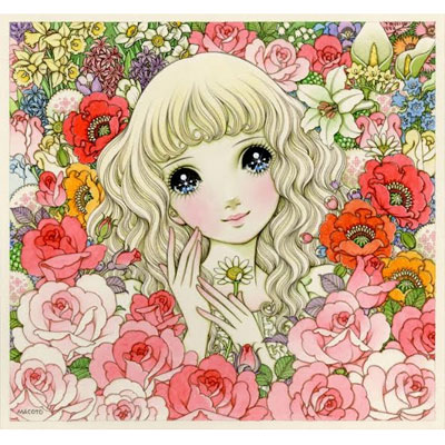 瞳の中に星を描いた少女が特徴的&copy;2014 Mcoto Takahashi / Blance Neige Co.,Ltd.