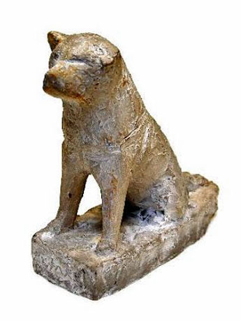 存在が明らかになった初代ハチ公像のひな形