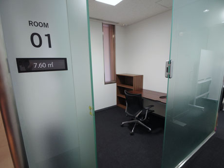 最も狭い2人向けの部屋（7.60平方メートル）