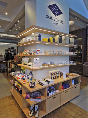 SHIPS原宿店内にオープンした「SHIPS SOUVEN!RS」
