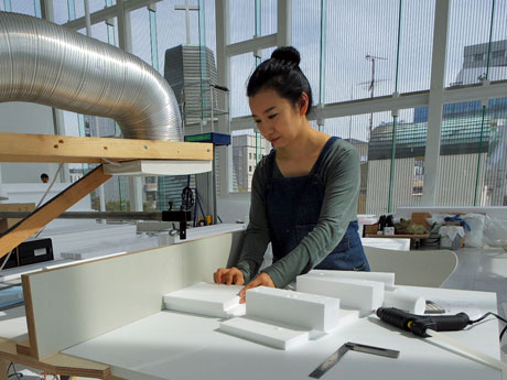 公開制作するソ・ミンジョンさん