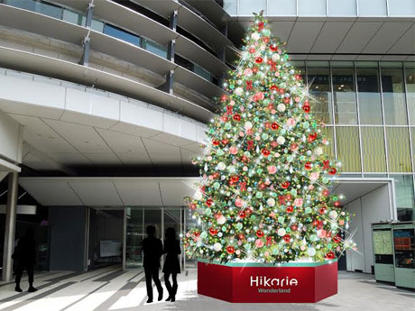 高さ約8メートルの「ヒカリノキ」イメージ