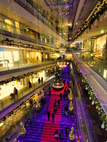 「Symphonic Forest〜聖なる森のクリスマス〜」をテーマにしたイルミネーション演出