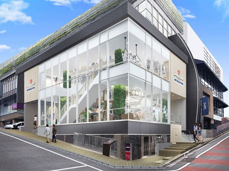 旗艦店となる「JUMBLE STORE渋谷本店」の外観イメージ