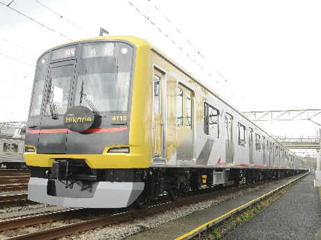 森林公園発・元町・中華街行きの列車に使う「Shibuya Hikarie号」