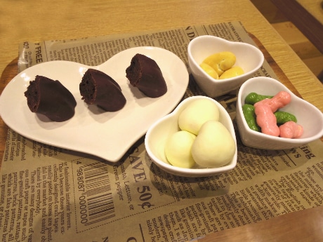 楽天市場で取り扱う4種を盛る「39CHOCOお試しプレート」（税別390円）