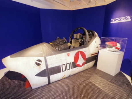 搭乗可能な実物大「バルキュリー」コックピット