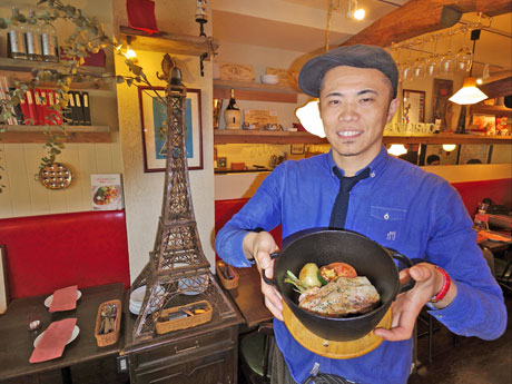 宮城出身のオーナーシェフ吉田宏介さん