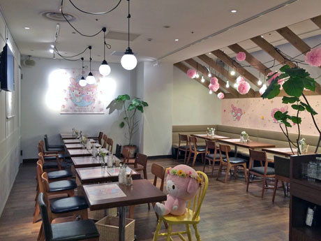 席の一部にはぬいぐるみも置く