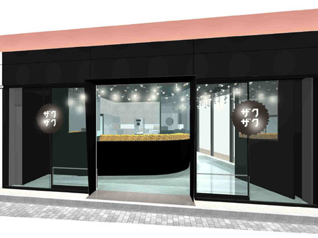 竹下通りに面した区画に出店する店舗イメージ